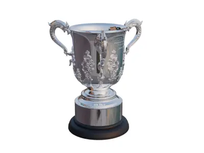 EFL Cup - Carabao Cup - English Football League Cup Trophy 3D model