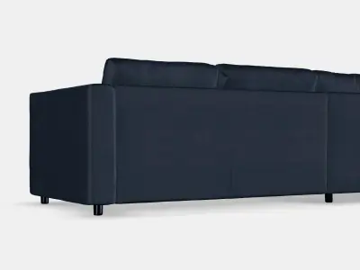 VIMLE Corner sofa 4-seat 4 Low-poly 3D model
