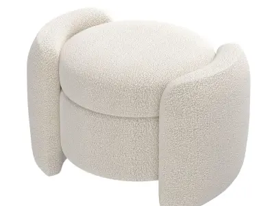 Fernie Storage Ottoman 616873 3D model