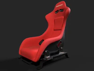 Bride Veta III Seat Low-poly 3D model