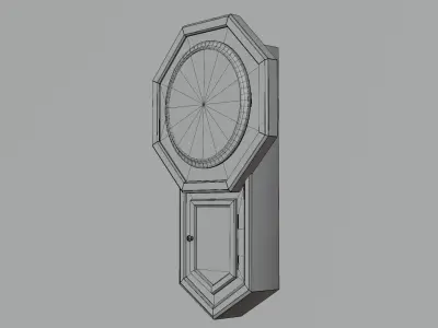  Pendulum Clock 3D model