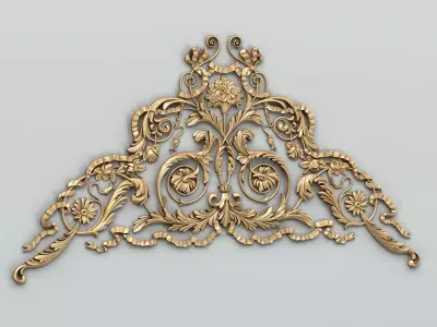 Corner decor 022  3D model