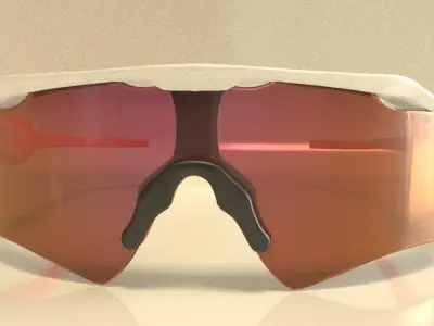 sport sunglasses Low-poly 3D model