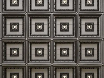 Decorative Ceiling Tile  3D model