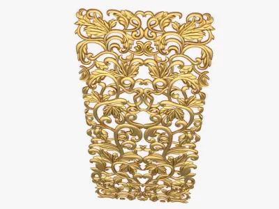 Classic decor ornament 119 3D model