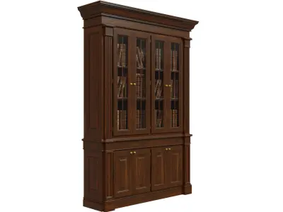 Bookcase 1800 3D model