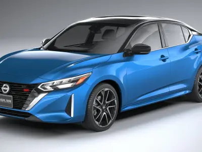 Nissan Sentra 2024 3D model