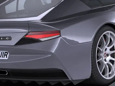 Generic SportCoupe 2017 3D model