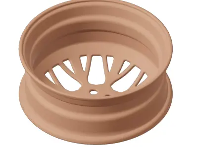 Plastic Premium Truck Rim Toy 3D model