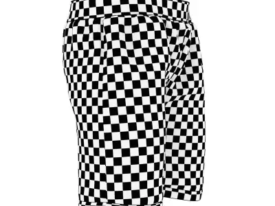 Soccer Jersey Shorts 3D model