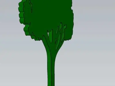 Wonderful Artificial Tree Home and Garden Outdoor Lawn Decor 3D model