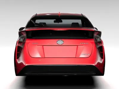 Toyota Prius Flying 2017 3D model