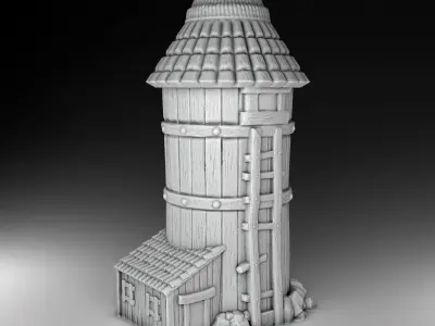 Farm architecture Set Part 2 3D print model