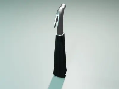 Metalic Hammer 3D model Low-poly 3D model