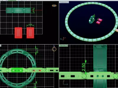 Gold Necklace  3D print model