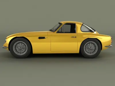 TVR Grantura Mk 2 3D model