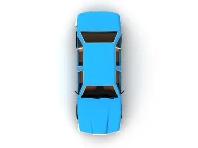 Mercedes Benz 230E W123  3D model