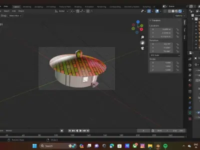  building  Low-poly 3D model