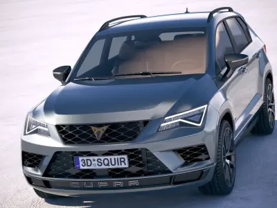 Seat Ateca Cupra 2019 3D model