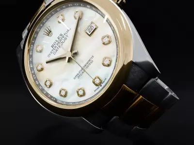 ROLEX Datejust 36 Mother Of Pearls Domed Oyster 3D model