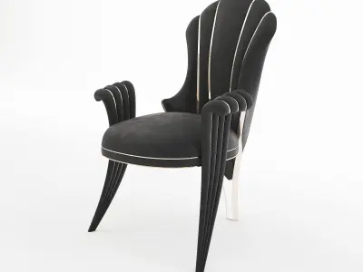 Venus Chair Low-poly 3D model