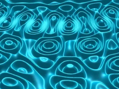 Basrelief abstract 3d model for CNC machning 3D print model