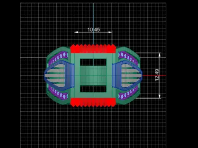 NEO MAN RING MODEL21 3D print model