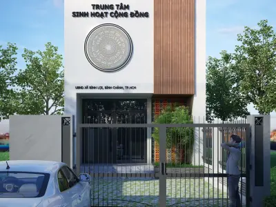 Community home 3D model