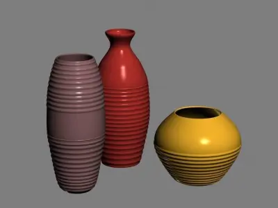 vase 06 3D model buy