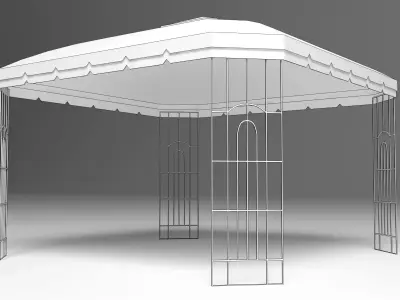 Indian Canopy 3D model purchase