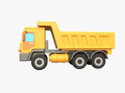 Construction Truck 3D model