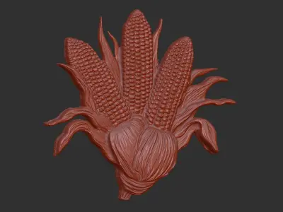 fresh corn cnc 3D print model