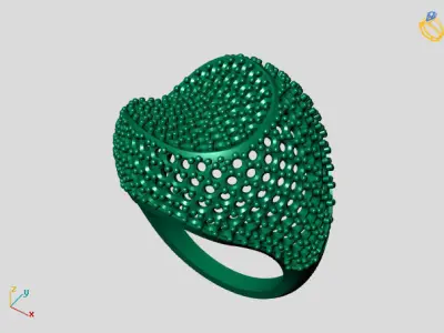 Women Ring STL Womens Ring 3d models 3D print model 3D print model