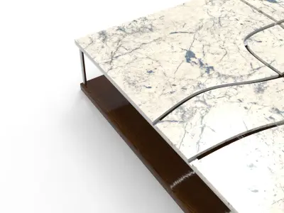 Loyu Coffee Table Low-poly 3D model