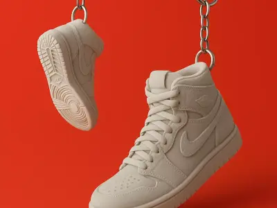 Air Jordan Keychain 3D print model