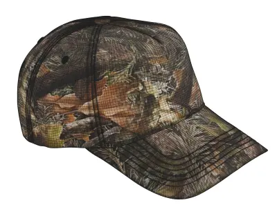 Forest Ground Cotton Fabric Cap 3D model