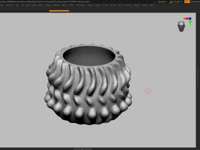 vase 3d print 483 3D print model