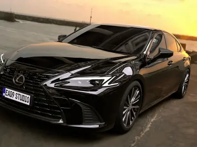 2025 Lexus ES 3D model
