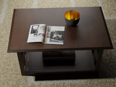 Coffee table Free 3D model buy