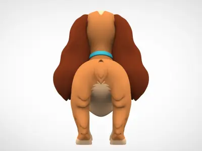 Beauty Lady 3D model