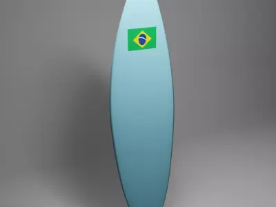 SURFBOARDING BRASIL 3D model