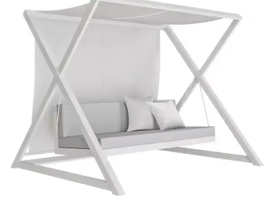 garden swing Free 3D model