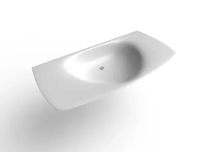 Bathroom Sink M07 Low-poly 3D model