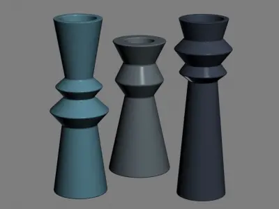 vase 11 3D model purchase