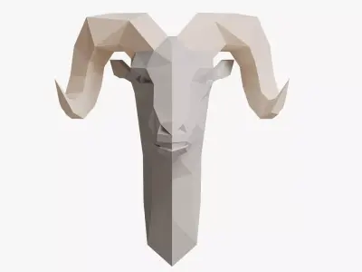 REM PAPER HEAD 3D model