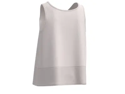 Men Tank top male shirt obj glb blend fbx 3D model