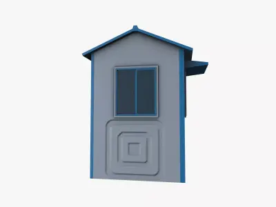 Booth 3D model