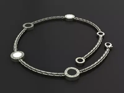 BVLGARI Bracelet 3d printing model 3D print model