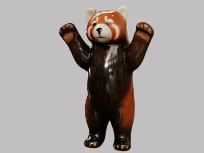 Red Panda 3D model buy