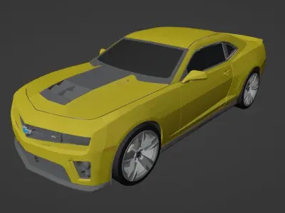 Chevrolet Camaro 2010  Free 3D model